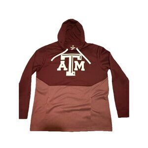 TEXAS A&M Aggies XL Men's Maroon Pullover Hoodie - Fanatics Great Condition
